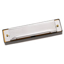 Harmonica C Key 10 Holes Children Muscial Toy Music Learning Gift Silver