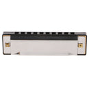 Harmonica C Key 10 Holes Children Muscial Toy Music Learning Gift Silver