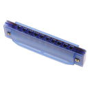 Children Kids 10 Holes Mouth Organ Harmonica Music Learning Toy Instrument Xmas Gift Blue