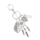 Creative Clear Quartz Dreamcatcher Charm Keyring Keychain Birthday Xmas Gift