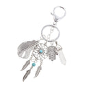 Creative Clear Quartz Dreamcatcher Charm Keyring Keychain Birthday Xmas Gift