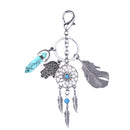 Creative Green Turquoise Dreamcatcher Charm Keyring Keychain Birthday Xmas Gift