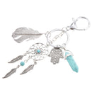Creative Green Turquoise Dreamcatcher Charm Keyring Keychain Birthday Xmas Gift