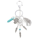 Creative Green Turquoise Dreamcatcher Charm Keyring Keychain Birthday Xmas Gift