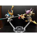 Action Base Suitable Clear Display Stand for Model Figures Universal Bracket Kids Toys Black