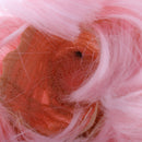 Pink Chignon Hairstyle Wig Full Hairpiece for 1/6 Scale BJD SD BB Girl Dolls