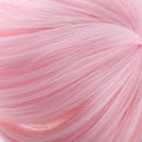 Pink Chignon Hairstyle Wig Full Hairpiece for 1/6 Scale BJD SD BB Girl Dolls