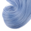 Blue Long Curly Wig Wavy Full Hairpiece for 1/6 Scale BJD SD BB Girl Dolls