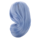 Blue Long Curly Wig Wavy Full Hairpiece for 1/6 Scale BJD SD BB Girl Dolls
