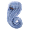 Blue Long Curly Wig Wavy Full Hairpiece for 1/6 Scale BJD SD BB Girl Dolls