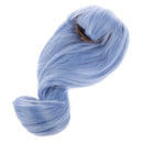 Blue Long Curly Wig Wavy Full Hairpiece for 1/6 Scale BJD SD BB Girl Dolls