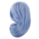 Blue Long Curly Wig Wavy Full Hairpiece for 1/6 Scale BJD SD BB Girl Dolls