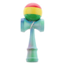 Rainbow Colours Paint Wooden Kendama Kids Children Skill Ball Game Toy