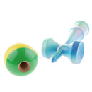 Rainbow Colours Paint Wooden Kendama Kids Children Skill Ball Game Toy