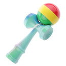 Rainbow Colours Paint Wooden Kendama Kids Children Skill Ball Game Toy