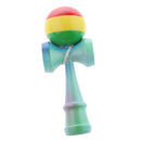 Rainbow Colours Paint Wooden Kendama Kids Children Skill Ball Game Toy