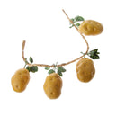 4pcs Foam Potato Model Toys Store Cabinet Decorative Fruits Kids Role Play Toy