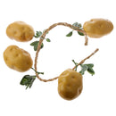 4pcs Foam Potato Model Toys Store Cabinet Decorative Fruits Kids Role Play Toy