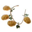 4pcs Foam Potato Model Toys Store Cabinet Decorative Fruits Kids Role Play Toy