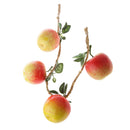 4pcs Foam Apple Model Toys Store Cabinet Decorative Fruits Kids Role Play Toy