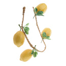4pcs/String Artificial Lemon Toy Photography Prop Home Restaurant Decoration