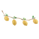 4pcs/String Artificial Lemon Toy Photography Prop Home Restaurant Decoration