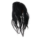 Black Terror Latex Mask Halloween Trick Props Horror Costume Cosplay Show Mask