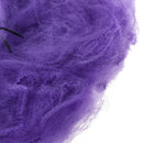 Spider Web Halloween Props Home Party Bar Decoration Stretchy Cobweb W/ 2 Spider Purple