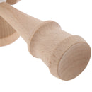 Black/Orange Crackle Paint Traditional Kendama Ball Kids Educational Toy Xmas Gift