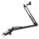 Black RP-7 Heavy Duty Suspension Scissor Arm Stand Holder for Dynamic Mic Microphone Recording