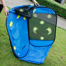 Kids Folding Play Tent Children Hexagonal Portable Tent Outdoor Picnic Game