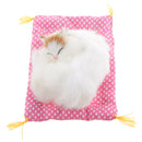Cloth Pad Cat Doll Animal Doll Toy Home Ornament Desk Decor Gift