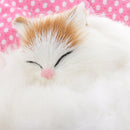 Cloth Pad Cat Doll Animal Doll Toy Home Ornament Desk Decor Gift