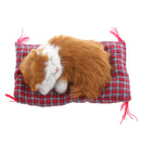 Lifelike Cloth Pad Cat Doll Home Ornament Decor Birthday Gift Collectibles