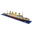 1860pcs Grand Titanic Building Blocks Kit Ship Model Kids Toy Gift