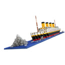 1860pcs Grand Titanic Building Blocks Kit Ship Model Kids Toy Gift
