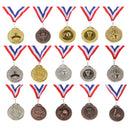 Metal Torch Design Silver Medal Prize Award for Winners Kids Party Game Favor