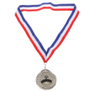 Metal Torch Design Silver Medal Prize Award for Winners Kids Party Game Favor