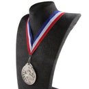 Metal Torch Design Silver Medal Prize Award for Winners Kids Party Game Favor