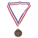 Metal Torch Design Bronze Medal Prize Award for Winners Kids Party Game Favor