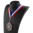 Metal Torch Design Bronze Medal Prize Award for Winners Kids Party Game Favor