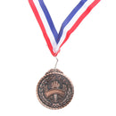 Metal Torch Design Bronze Medal Prize Award for Winners Kids Party Game Favor