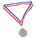 Metal Taekwondo Silver Medal Prize Award for Winners Kids Party Game Favor