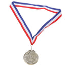 Metal Taekwondo Silver Medal Prize Award for Winners Kids Party Game Favor