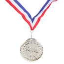 Metal Taekwondo Silver Medal Prize Award for Winners Kids Party Game Favor