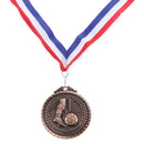 Metal Football Bronze Medal Prize Award for Winners Kids Party Game Favor