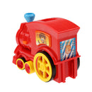 Creative Plastic Dominoes Building Blocks Electric Train Track Kids Developmental Toy