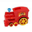 Creative Plastic Dominoes Building Blocks Electric Train Track Kids Developmental Toy