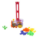 Creative Plastic Dominoes Building Blocks Electric Train Track Kids Developmental Toy