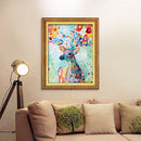 5D Diamond Painting Cross Stitch DIY Wall Ornament Coloful Deer S